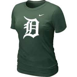 Detroit Tigers Heathered D.Green Nike Women's Blended T-Shirt