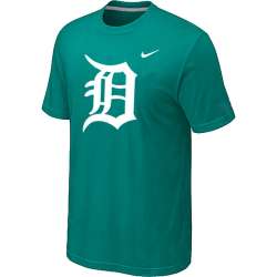 Detroit Tigers Heathered Green Nike Blended T-Shirt