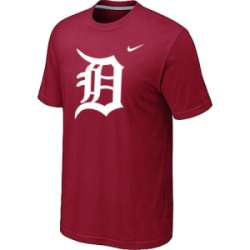 Detroit Tigers Heathered Red Nike Blended T-Shirt