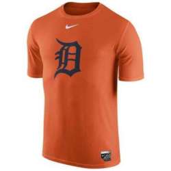 Detroit Tigers Nike Collection Legend Logo 1.5 Performance WEM T-Shirt - Orange