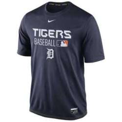 Detroit Tigers Nike Legend Team Issue Performance WEM T-Shirt - Navy Blue -