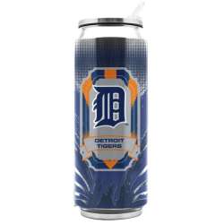 Detroit Tigers Stainless Steel Thermo Can - 16.9 ounces - Special Order