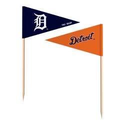 Detroit Tigers Toothpick Flags - Special Order