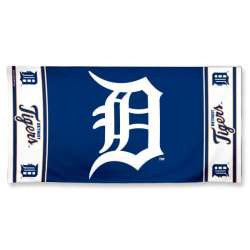 Detroit Tigers Towel 30x60 Beach Style