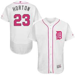 Detroit Tigers #23 Willie Horton White Mother's Day Flexbase Stitched Jersey DingZhi