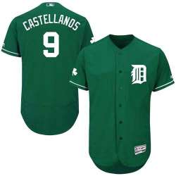 Detroit Tigers #9 Nicholas Castellanos Green Celtic Flexbase Stitched Jersey DingZhi