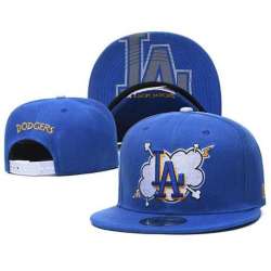 Dodgers Team Logo Royal Adjustable Hat GS