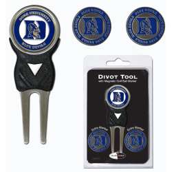 Duke Blue Devils Golf Divot Tool with 3 Markers
