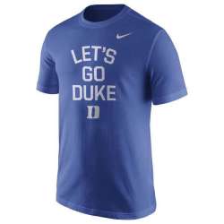 Duke Blue Devils Nike Local Verbiage WEM T-Shirt - Royal Blue