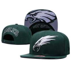 Eagles Fun Logo Green Adjustable Hat GS