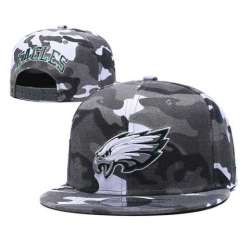 Eagles Team Logo Camo Adjustable Hat GS