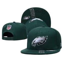 Eagles Team Logo Green Adjustable Hat GS