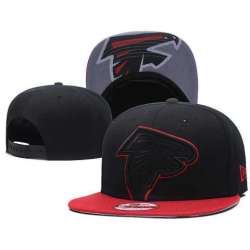 Falcons Team Logo Black Adjustable Hat GS (2)