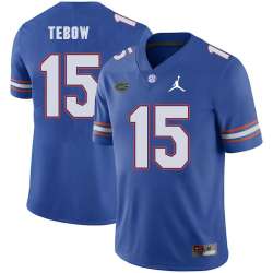 Florida Gators 15 Tim Tebow Blue College Football Jersey Dzhi