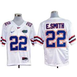 Florida Gators #22 E.Smith White NCAA Jerseys