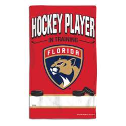 Florida Panthers Baby Burp Cloth 10x17 Special Order