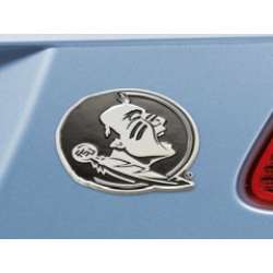 Florida State Seminoles Auto Emblem Premium Metal Chrome
