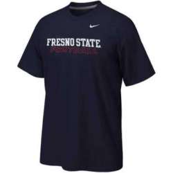 Fresno State Bulldogs Nike 2014 Football Practice Training Day WEM T-Shirt - Navy Blue