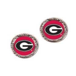Georgia Bulldogs Earrings Post Style