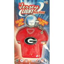 Georgia Bulldogs Keychain Jersey Keylight CO