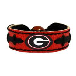 Georgia Bulldogs Power G Classic Football Bracelet