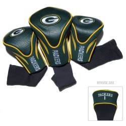 Green Bay Packers Golf Club 3 Piece Contour Headcover Set