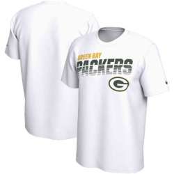 Green Bay Packers Nike Sideline Line of Scrimmage Legend Performance T-Shirt White