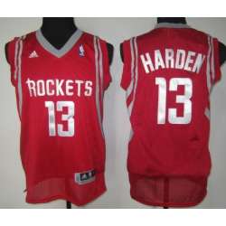 Houston Rockets #13 James Harden Red Swingman Jerseys