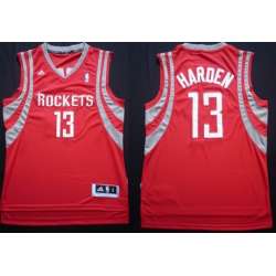 Houston Rockets #13 James Harden Revolution 30 Swingman Red Jerseys