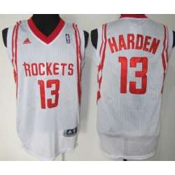 Houston Rockets #13 James Harden White Swingman Jerseys
