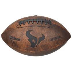 Houston Texans Football - Vintage Throwback - 9 Inches