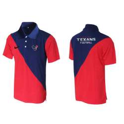 Houston Texans Printed Team Logo 2015 Nike Polo Shirt (2)