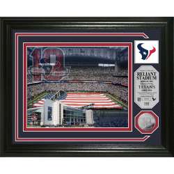 Houston Texans Single Coin Stadium Photo Mint