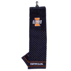 Illinois Fighting Illini 16x22 Embroidered Golf Towel - Special Order
