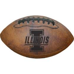 Illinois Fighting Illini Football - Vintage Throwback - 9 Inches - Special Order