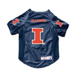 Illinois Fighting Illini Pet Jersey Stretch Size Big Dog - Special Order