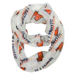 Illinois Fighting Illini Scarf Infinity Style - Special Order