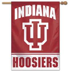 Indiana Hoosiers Banner 28x40 Vertical - Special Order
