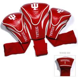 Indiana Hoosiers Golf Club 3 Piece Contour Headcover Set - Special Order