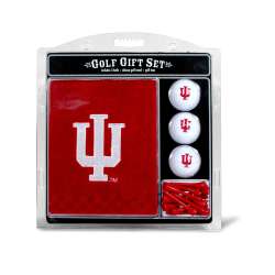 Indiana Hoosiers Golf Gift Set with Embroidered Towel
