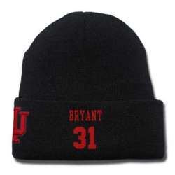 Indiana Hoosiers #31 Thomas Bryant Black College Basketball Knit Hat