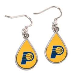 Indiana Pacers Earrings Tear Drop Style