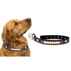 Indianapolis Colts Pet Collar Classic Football Size Medium CO