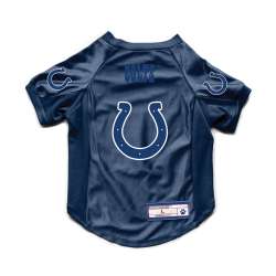 Indianapolis Colts Pet Jersey Stretch Size L - Special Order