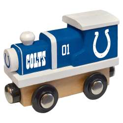 Indianapolis Colts Wooden Toy Train CO