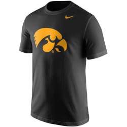 Iowa Hawkeyes Nike Logo WEM T-Shirt - Black