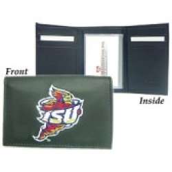 Iowa State Cyclones Embroidered Leather Tri-Fold Wallet - Special Order