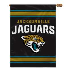 Jacksonville Jaguars Banner 28x40 House Flag Style 2 Sided CO