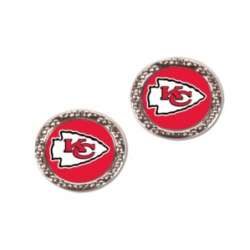 Kansas City Chiefs Earrings Post Style