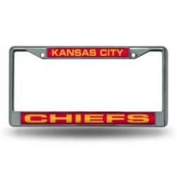 Kansas City Chiefs Laser Chrome Frame
